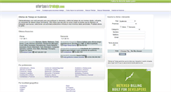 Desktop Screenshot of guatemala.ofertasdetrabajo.com