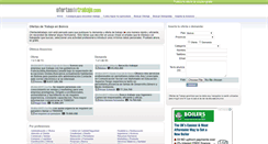 Desktop Screenshot of bolivia.ofertasdetrabajo.com